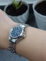 Đồng hồ nữ Citizen V2 mặt xanh dương tự động hàng Si. 