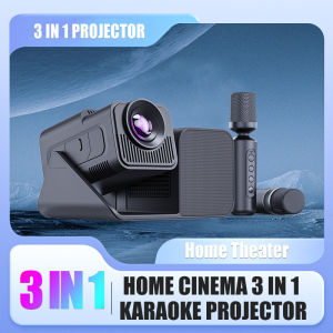Karaoke Projector 1080P Portable Projector HD for Home and Office Use 5G WIFI With bluetooth