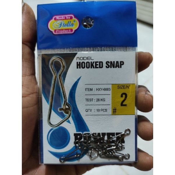 HOOKED SNAP / Peniti Pancing