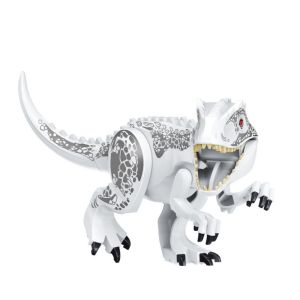 MAKERVY Multicolor Dinosaur Building Blocks Assemble Full Size Prehistoric Scene Plastic Tyrannosaurus Rex Model Kids Gift