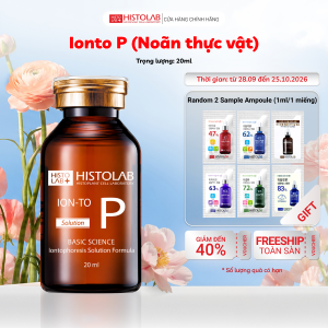 Tinh Chất Dưỡng Ẩm Củng Cố Độ Đàn Hồi Da HISTOLAB IONTO P 20ml + [GIFT] Tặng Random 2 Sample Ampoule 1ml