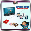Exploding Kittens: Recipes for Disaster Kitten Board Game Card Games. 