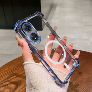 [ Shockproof ]Case For OPPO Reno 8T 4G 5G Phone Case 2025 New Magnetic design aesthetic Case SZ15