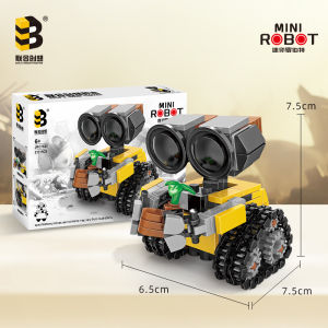217Pcs Wall-E animation WALL-E robot model Building Blocks Educational Assembly Toy kids Gift compati