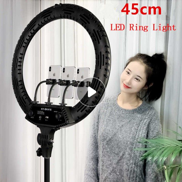 Photography Photo Studio 400 LED Beads 5500K Dimmable Camera Ring