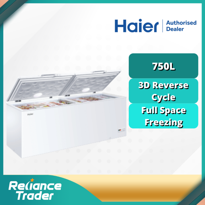 HAIER 750L DUAL FUNCTION Chest Freezer BD788HP Lazada