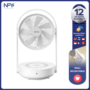 Household small folding table fan low noise remote control wall fan Desk Fan Wall Fan USB charging