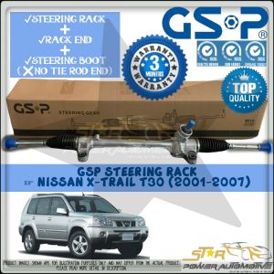 GSP Nissan X-TRAIL Xtrail T30 (2001-2007) Power Steering Gear Rack Assy Set ( SR900480 )