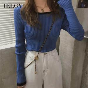 Áo Khoác Nữ IELGY Màu Đen Mặc Hàng Ngày Có Áo Len Dài Tay