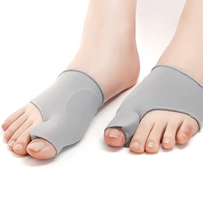 VTTO 1Pair Big Toe Bunion Correction Pedicure Socks Silicone Hallux Valgus Corrector Braces Toes Separator Feet Care Tool