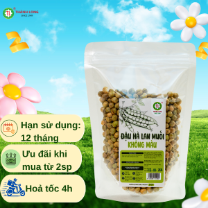 Đậu hà lan rang muối Thành Long sấy giòn nguyên vị thơm ngon đảm bảo VSATTP gói/bịch 200g/500g - Việt Nam
