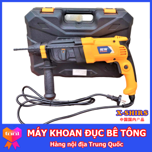 Máy Khoan Bê Tông Hàng Nội Địa Trung Quốc X SHIRS - Công Suất 720W - Bảo Hàng 12 Tháng