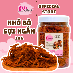 1KG KHÔ BÒ SỢI NGẮN MULTIFOOD