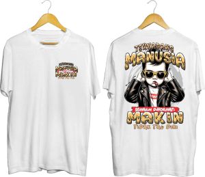 Kaos Atasan oblong pria Lengan pendek \ Kaos oblong Sablon Semakin/ Kaos Oblong/ Baju Kaos Tshirt/ Tshirt pria / Tshirt pria