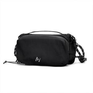 MOYYI Modern Sling Bag Phones crossbody bags men Waterproof Zipper mini waist bag for men anti-theft for Stylish Outdoor Trips
