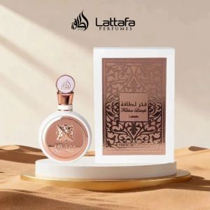 Lattafa Fakhar Rose Perfume For Women Long Lasting Scent 100ml -100% Original Dubai Arabian Perfum