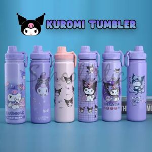 Kuromi Stainless Steel Vacuum Bottle 800ml Hot & Cold Vacuum Insulated Tumbler Vacuum Flask Thermos