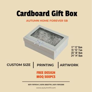 CUSTOM MADE CARDBOARD GIFT BOX | GIFT PACKAGING BOX  | PRINTING GIFT BOX