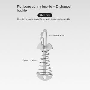 LAST STOCKS BIG DISCOUNT!!!! ISSI DIARY Outdoor Strong Suction Hook Portable Camping Lamp Emergency Light Stand Canopy Tent Retainer Hook Mountaineering Buckle