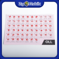 CFOP Qiyi - Qiyi Cfop - Công Thức Giải Rubik Nâng Cao F2L PLL OLL - Đồ Chơi Phát Triển Trí Tuệ - Zyo Rubik. 