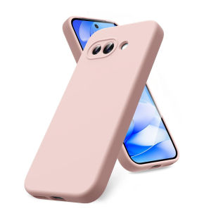For Pixel 9A Case Business Pure Color Liquid Silicone Soft Phone Cases for Google 9A Skin Touch Cover for Google Pixel 9A 9 A