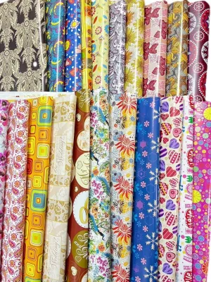 Gift Wrapper/ Paper Gift Wrapper/ Gift Wedding Wrapper/ Birthday Wrapper/700 mm x 495 mm/ Pembalut Hadiah