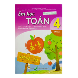 Sách - Em học toán 4 - tập 2 ( buổi học thứ hai theo chương trình GDPT 2018 ) (BT)