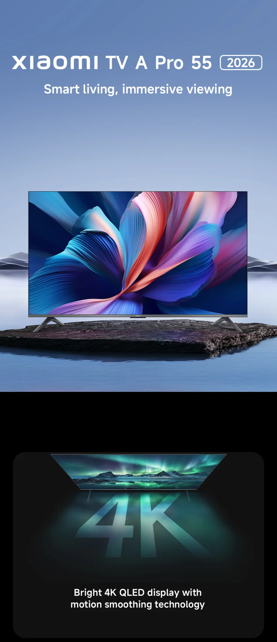 Xiaomi TV A Pro 75″ (2026) – 4K QLED Smart TV Malaysia