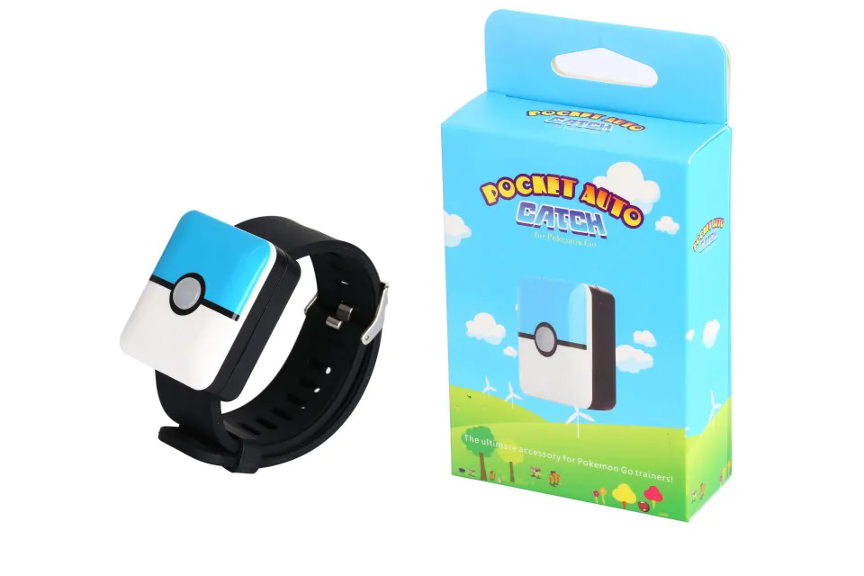 New Auto Catch Square Bracelet Rechargeable Pokemon Go Plus
