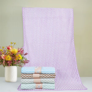 HANDUK MANDI TOWEL MOTIF ZIGZAG Dewasa 70x140cm Microfiber Premium