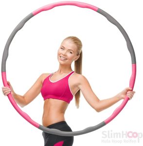 Hula Hoop Adult Segments Removable Foam Fitness Exercise for Fitness