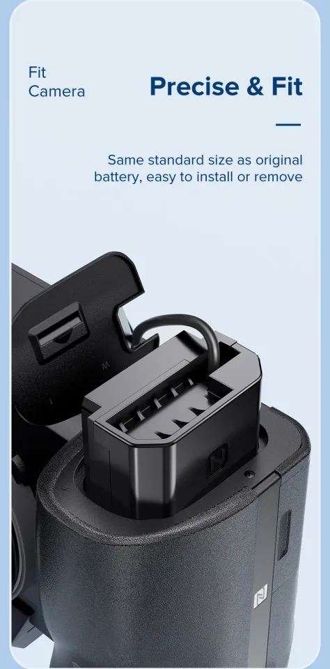 Llano For Sony NP-FZ100 Dummy Battery USB-C Coupler Adapter with