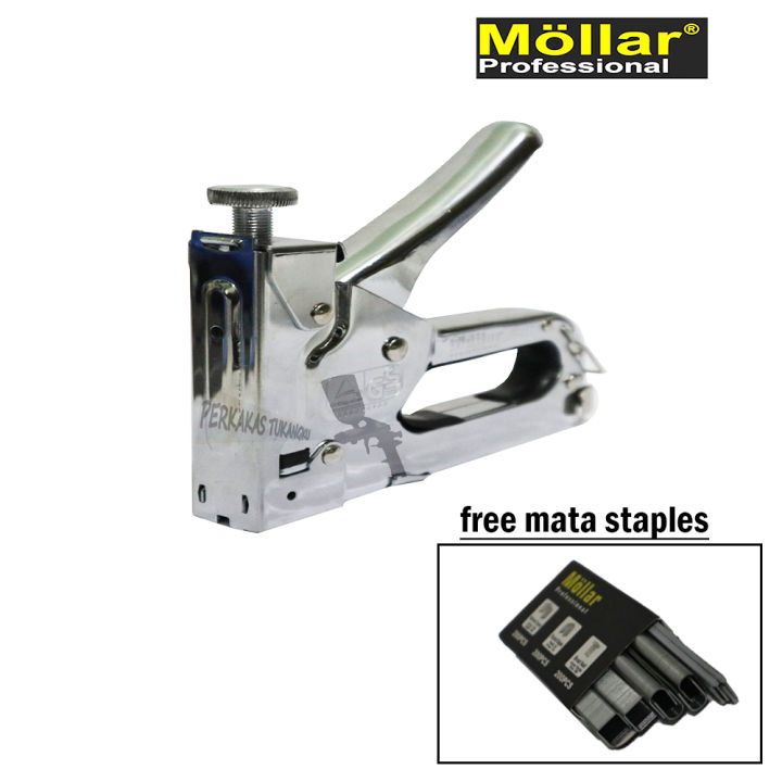 (VARIAN Mollar/AMTECH/TORA)STEPLES TEMBAK 414 MM STAPLE GUN TACKER
