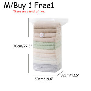 3D Pumpless Vacuum Compression Bag/Reusable Travel Compression Bags for Luggage Clothes Organizer/Beg Vakum Kompresi
