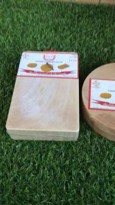 เขียง แบบ สี่เหลียม  5x8 นิ้ว  และแบบกลม รุ่นหนา