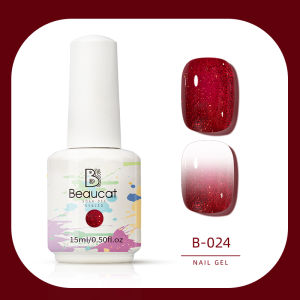 Beaucat 15ML Gel Polish 50-Colors Option Soak Off Nail Art Polish Gel 2023 Fashionable Colors.TOP/Base Coat Nail art15ml gel nail polish nail polish nail art