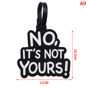 Minwen 1 cái du lịch phụ kiện hành lý du lịch tag silica gel Vali nhãn tên ID địa chỉ Thẻ Hành Lý lên máy bay tag nhãn xách tay