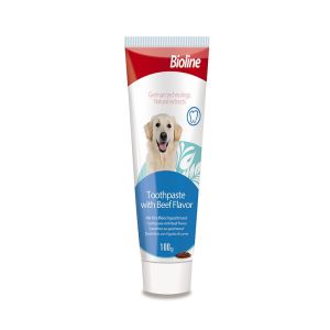 【Bioline】 Pet Dental Care Set Toothbrush and Toothpaste Set Pet Dog Toothpaste 100g