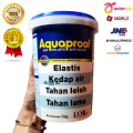 Aquaproof Cat Pelapis Anti Bocor 1kg - Aqua Proof Abu Clear Putih - No Drop - Cat Tambal Bocor. 