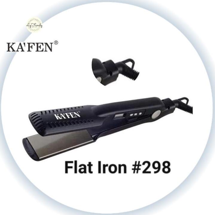 Kafen Hair Straightening Hair Flat Iron #298 Salon Professional