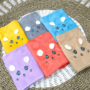 Handuk Bayi Premium 50x100 cm Kualitas Premium / Harga Termurah / Motif Kuping - JL Baby