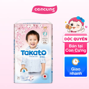 Tã quần Takato siêu mềm mại (XXL 56 miếng) - concung