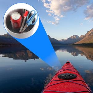 Kayaks Storage Bucket Hatches Bucket Fishing Storage Bin Plastic Hatches Bucket Container Suitable for Hatches Opening