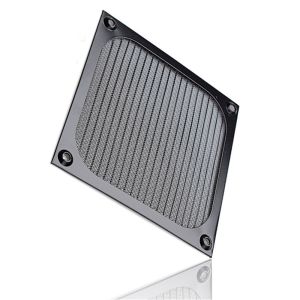 ZZJUT Có ích vỉ nướng máy tính Chống bụi 120mm Vỏ nhôm Quạt làm mát máy tính Bộ lọc bịu bẩn