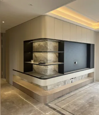 【SG Local Contractor】【Custom Furniture】Customized TV Wall/ TV Console / Carpentry works/ Living Room Design/ Whole house Renovation