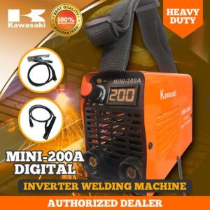 Inverter Mini 200AMP Welding Machine KAWASAKI Digital