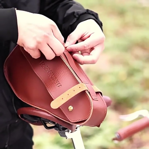 จักรยานสามเหลี่ยมกระเป๋ามีกรอบกระเป๋าอานด้านหน้าจักรยานกระเป๋าโครงเหล็กด้านบนด้านหน้าอุปกรณ์จักรยานการขี่จักรยานติดตั้งได้อย่างง่ายดาย