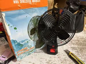 8 inch Rechargeable Fan - 90°~135° Adjustable angle High Power Desk Fan Cordless Fan COD