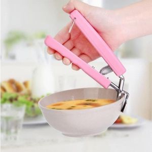 Alat Penjepit Piring Panas Stainless Steel / Jepitan Piring Anti Panas / Pegangan panci panas