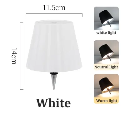 Touch Control Bottle Table Lamp with 3 Colors Stepless Dimming Ideal for Bar Wine Bottle Decoration Desk Lighting